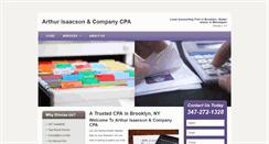 Desktop Screenshot of brooklynaccountingservice.net